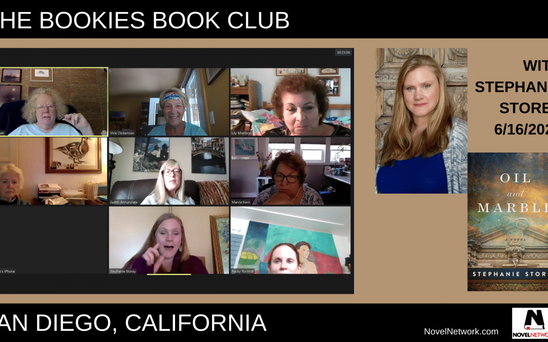 The Bookies Book Club Enjoys an Evening With Stephanie Storey