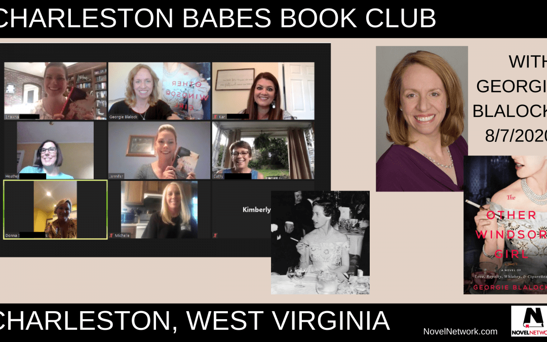 Charleston Babes Book Club enjoys a virtual visit with Georgie Blalock