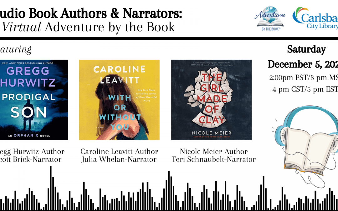Audio Book Authors & Narrators: A Virtual Adventure