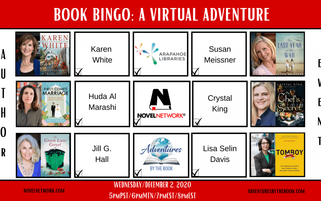 Book Bingo (Author Event): A Virtual Adventure by the Book