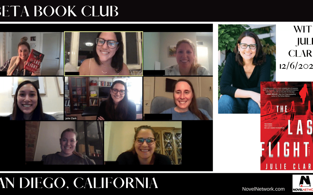 Beta Book Club Stays Connected Through a Visit With Julie Clark