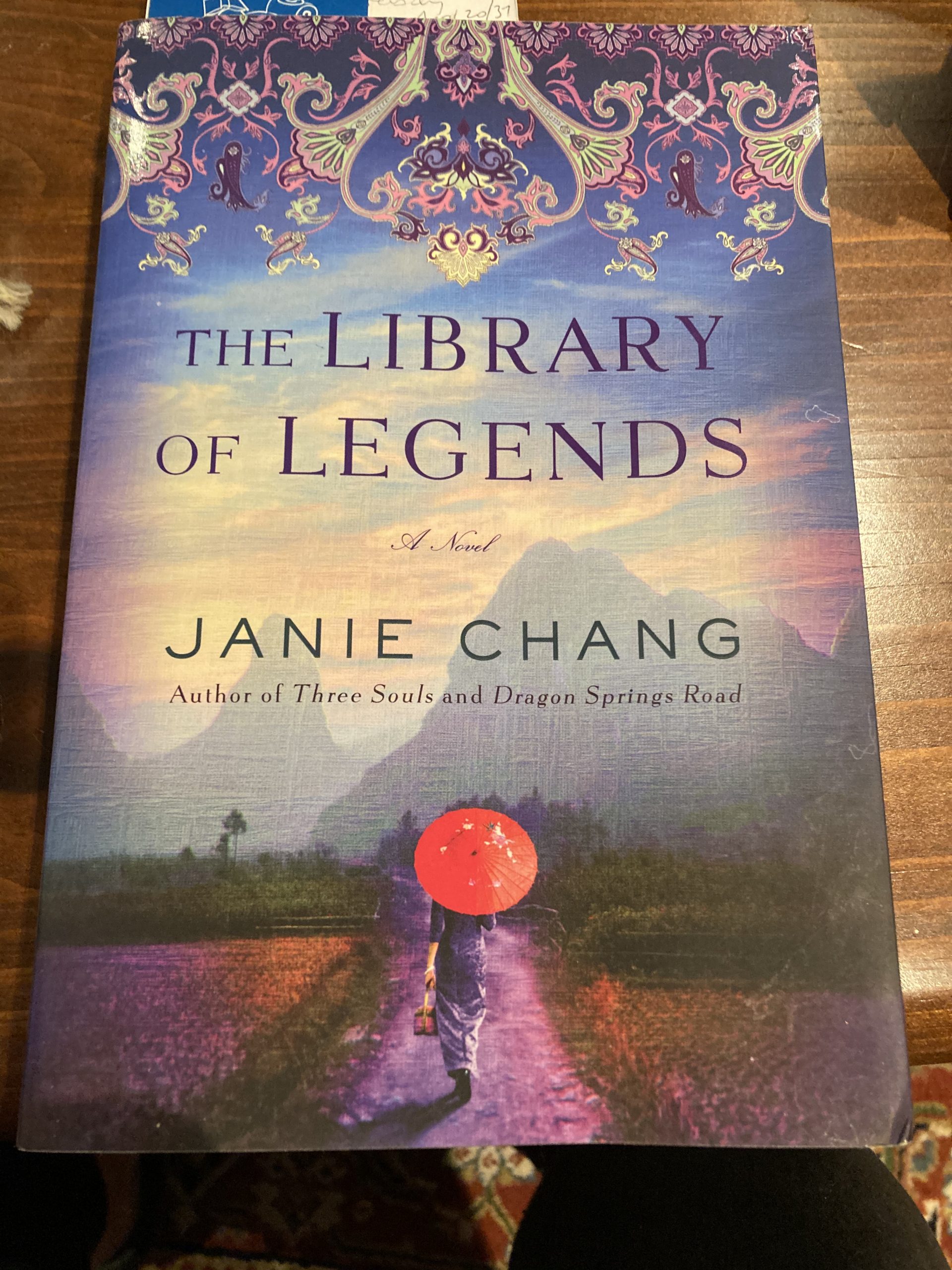 the library of legends by janie chang