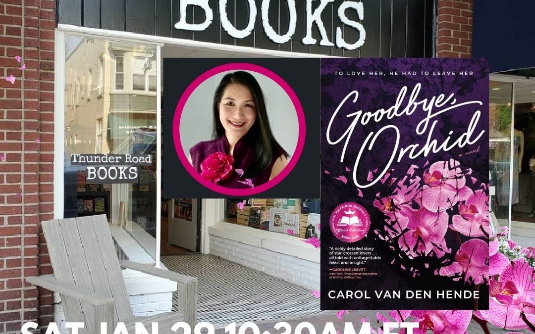 Thunder Road Bookstore signing with Carol Van Den Hende